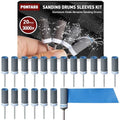 20 Pcs 3000 Grit Sanding Drums for Rotary Dremel Tool - style: 3000 Grit 20 Pcs
