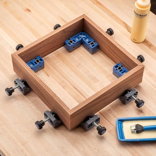 Rockler Clamp-It 1/4'' to 1/2'' Small Corner Clamp Jig (2-Pack).
