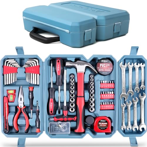 Hi-Spec Home and Garage Tool Kit Household and Auto Repair Tools Pliers - size: SAE and Metric_73 PCS
