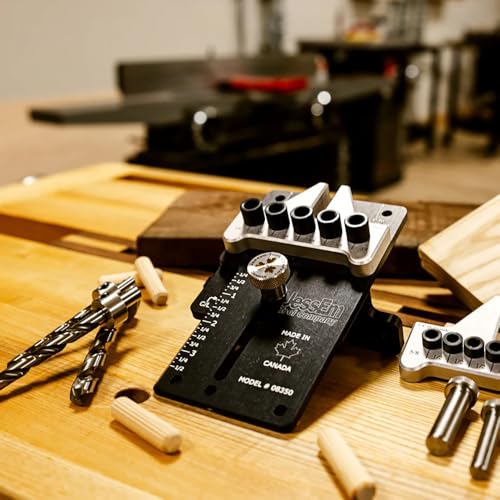 JessEm 08350MK Dowelling Jig Master Kit Precision Woodworking Joinery Tools