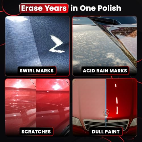 Clarity Compound - Scratch & Swirl Remover for Cars with ClarityFusion Technology - One Step Scratch Remover for Clear Coat & Paint Restoration - Removes Scratches, Swirls & Oxidation - 16 oz - style: Clarity Compound