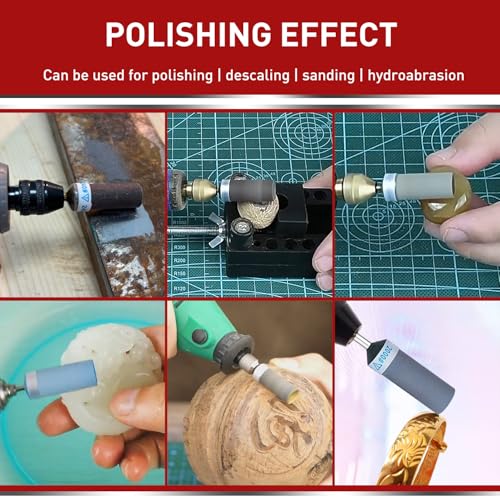 25Pcs Sanding Drums Sandpaper Sticks Set with 1/8"(3mm) Shank for Dremel Rotary Tool, 180/240/600/1000/1500/2000 Grits Different Meet More Needs for Metal Rust Removal/Jade Polishing/Stone Grinding - size: Mixed 1
