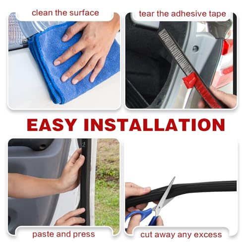 Rubber D Shape Door Seal Strip 1" RV Slide Out Seal Self-Adhesive EPDM Rubber Heavy Duty Automotive Weather Stripping for Fill Gaps Apply to Car Truck RV Boat Home Application(50 Feet) - size: 50 Feet