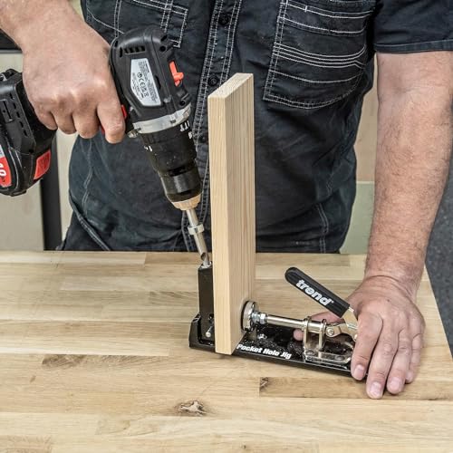 Trend Pocket Hole Joinery Kit With Jig, Clamp, Flush Saw & Screws - style: Ultimate Kit