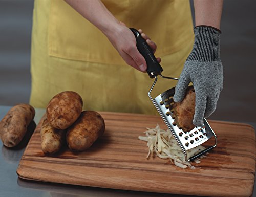Microplane Cut Resistant Glove Keep Hands Safe in The Kitchen