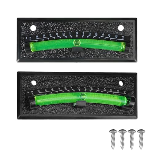 RV Bubble Level, 2 Pack, For Trailer Leveling Bubble,Indicator For Camper