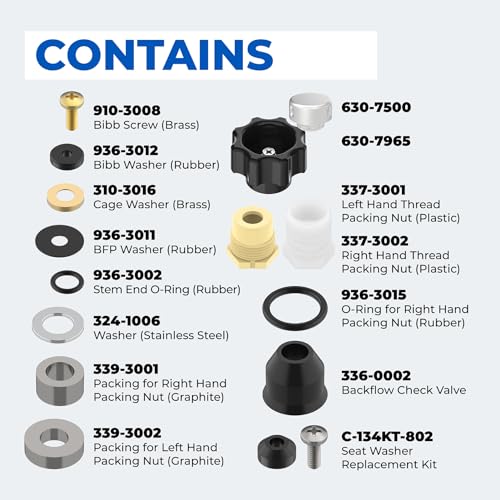 Wall Hydrant Complete Service Kit 630-8500 for 500 400 Series