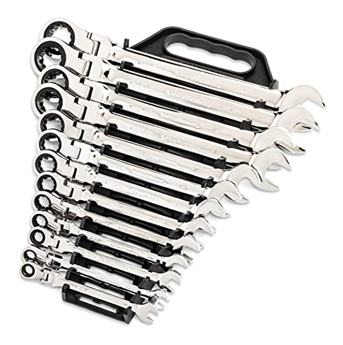 GEARWRENCH 25-Pc. Flex Combination Ratcheting Wrench Set, SAE/MM - 86730 - size: 25 PC