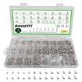 1240Pcs 304 Stainless Steel Metric Micro Screws Nuts Assortment, M1 M1.2 M1.4 M1.6 M1.7 M2 M2.5 M3 Sizes, Micro Phillips Head Pan Head Screws, Fully Threaded Kit for Arduino, RC Models, Electronics - size: M1/1.2/1.4/1.6/1.7/2/2.5/3-1240Pcs
