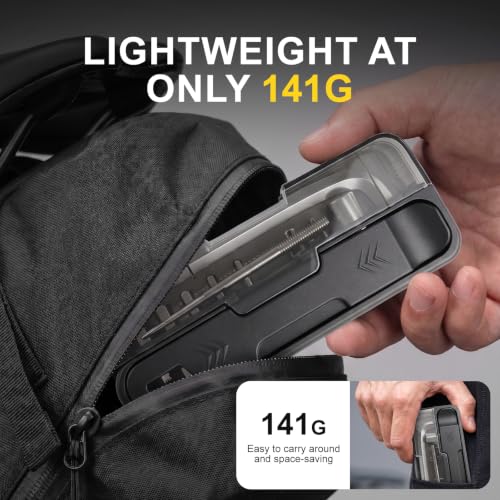 EMERK Bike Tool Kit Portable with L-Wrench, 7 bits & 2 Tire Levers