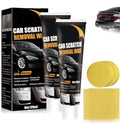 2PCS Car Scratch Remover Wax, Scratch Remover for Vehicles, 2026 Car Scratch Repair Paste Polishing Wax, Premium Car Scratch Remover Kit with Wipe & Sponge for Vehicles for Scratches