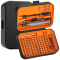 Precision Screwdriver Set, SOONAN 150 in 1 Electronics Tool Kit with 120 Bits Magnetic Screwdriver Set & 30-bit Repair Tool for Computer Phone Watch Camera Laptop, Orange - size: 150-IN-Orange