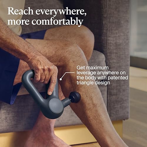 TheraGun Therabody Relief Massage Gun | for Daily Comfort | 3-Speed | Black - color: Black - 3 Attachments