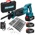 21V Brushless Cordless Reciprocating Saw,2×4.0Ah Battery Sawzaw