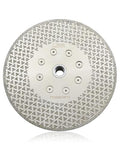 SHDIATOOL 7 Inch Diamond Grinding Disc Cutting Wheel 5/8-11 Arbor for Stone - size: 7" Single(Thread:5/8"-11)