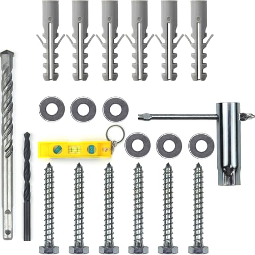 Drywall Anchors for TV Mount,Upgrade Lag Bolts for TV Wall Mount