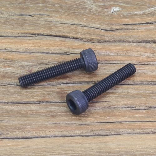 105 Pieces M3 x 16mm Socket Head Cap Screws, Thread Pitch 0.5mm, Sutemribor M3 Black Screws, 12.9 Grade Alloy Steel, Black Oxide Finish, Fully Threaded - size: M3 x 16mm, style: Socket Head