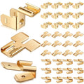 MorningRo 36 Pcs Electrical Quick Splice Wire Terminals,1/4" Gold - color: Gold