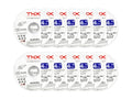 THX 4 1/2 Inch Cut Off Wheel,Long-Lasting Thin Cutting Wheel,12 Pack - size: 4-1/2" x 0.045" x 7/8"