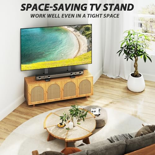 TAVR Universal Table Top TV Stand Base for 24-83 inch TVs Hold up to 150lbs - size: 24-83 inch Screens