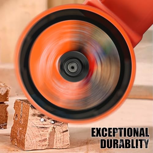 LOZLIN 2-Pack 4.5" Diamond Woodworking Saw Blades - Nail-Embedded Hardwood Cutting Discs for Angle Grinders, Circular Tooth Design for Oak/Teak/PVC/Alloy