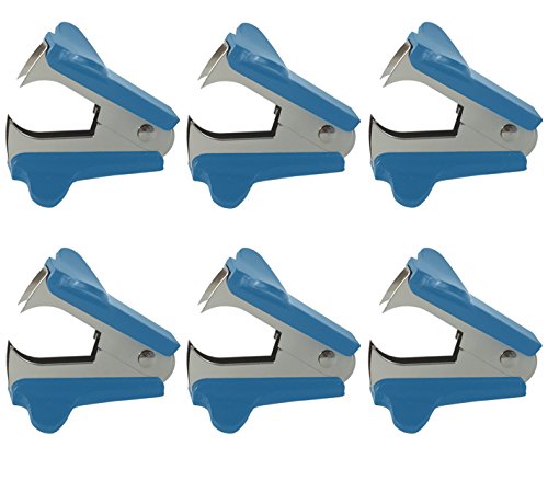 Clipco Staple Remover (6-Pack) (Blue) - color: Blue