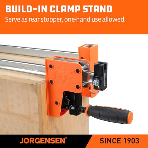 Jorgensen 30-inch Bar Clamps Set, 2-pack Cabinet Master 90° Parallel Clamps - size: 30 Inch