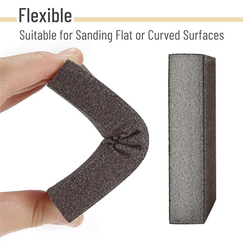 Bates- Drywall Sanding Blocks, 10 Pack, 60/80/100/120/180/220 Grit Assortment, Drywall Sanding Sponge for Wood, Washable & Reusable - size: 10 Pack, 60/80/100/120/180/220 Grit