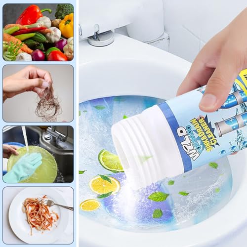 4PCS Wild Tornado Pipe Dredge, Wild Tornado Sink and Drain Cleaner for Kitchen Toilet Pipeline Quick Cleaning Tool (4PCS)