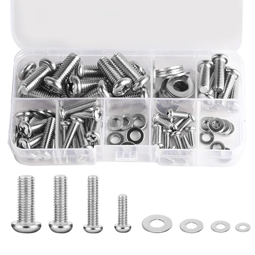 48 SetsTV Bracket Screws for Back of TVs,Universal TV Mounting Hardware Kit