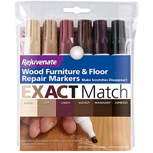 Rejuvenate Cabinet & Furniture Restorer And Touch Up Markers Kit, Fills Scratches, Seals and Protects Wood, Restores Life To Cabinets And Furniture