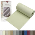 Gheeidau Linen Repair Tape 4x70 Inch Self-Adhesive Couch Patch Repair Fabric Patch for Furniture,Sofas,Cushion,Chairs,Bags,Linen Goods(Off-White) - color: Off-White