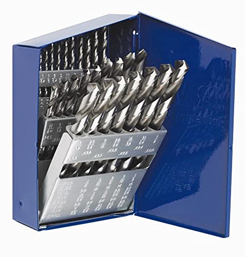 Irwin Tools IRWIN Drill Bit Set, Black Oxide, 29-Piece (60138) - size: 29pc Metal Index, style: Black Oxide