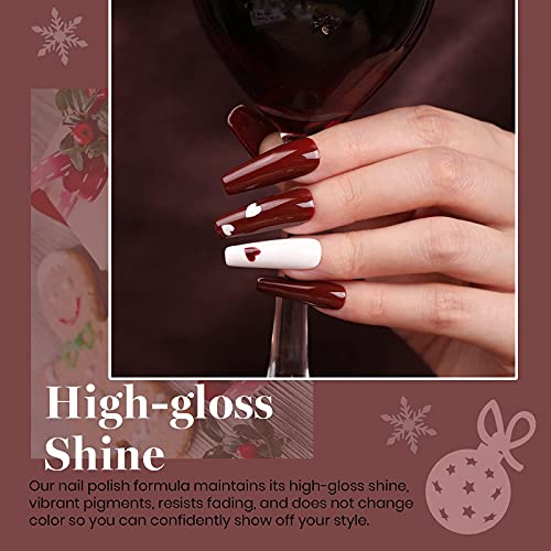 Beetles Gel Polish Set, 6 Colors Nude Brown Shimmer Gel Polish - color: A - Mixed Finishes | Ginerbread