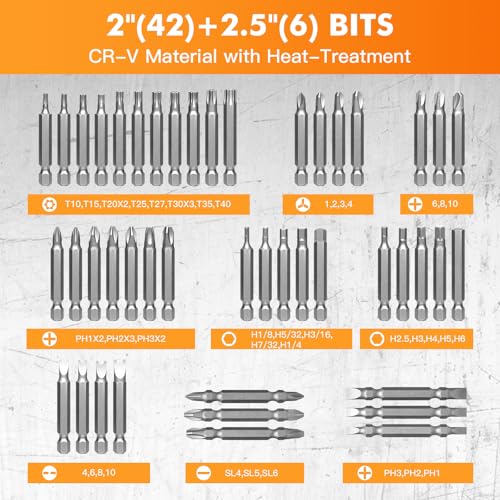 237-Piece Screwdriver Bit Set with Ratchet & Security & 20 Precision Bits - style: 237PCS