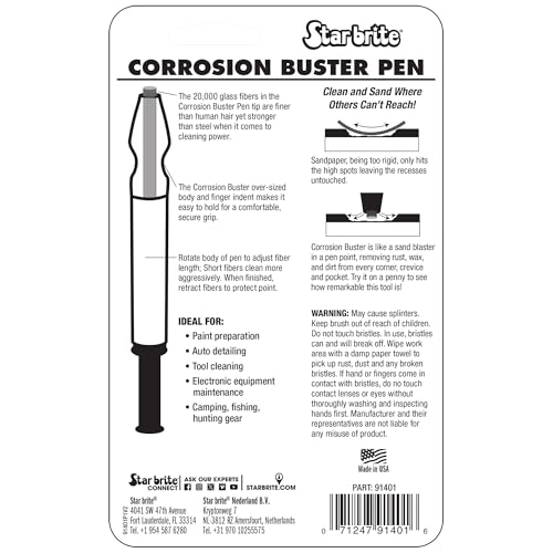 STAR BRITE Corrosion Buster Pen - Rust & Corrosion Removal Tool