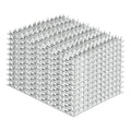10 Pcs Truss Plates 6x6 Inch, Pronged Truss Mending Plate with Nail Teeth, Tie Plate for Wood Trusses Construction - size: 6"x6"