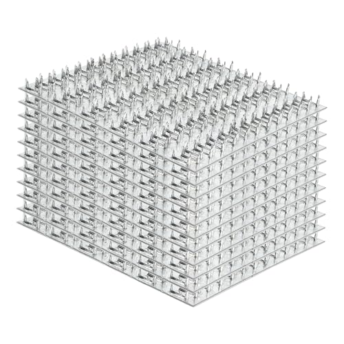 10 Pcs Truss Plates 6x6 Inch, Pronged Truss Mending Plate with Nail Teeth, Tie Plate for Wood Trusses Construction - size: 6"x6"