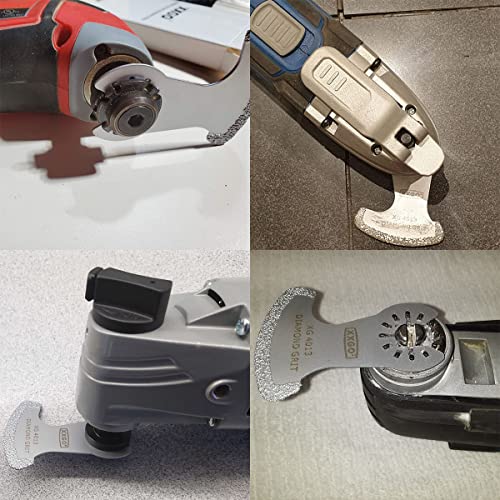 XXGO 6 Pcs Diamond Multi Tool Grout Removal Blade XG6002D - size: 6 PCS