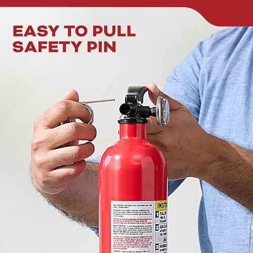 Kidde Basic 110 Fire Extinguisher for Home, 1-A:10-B:C, FA110G, 1 Pack - size: 1 Pack