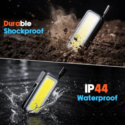 2-Pack LED Rechargeable Work Light with Flexible Gooseneck Light