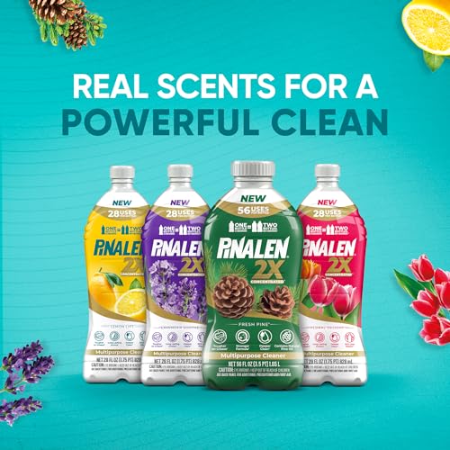 PINALEN 2X Multipurpose Cleaner - Fresh Pine Scent - 28 fl oz - size: 28 Fl Oz (Pack of 1)