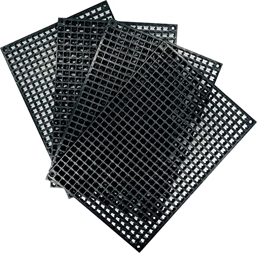 Free Zone 4-Piece Large Pegboard Set - color: Black