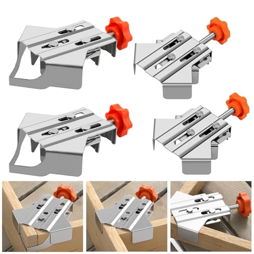 CNQLIS Multipurpose Stainless Steel 90 Degree Corner Clamp