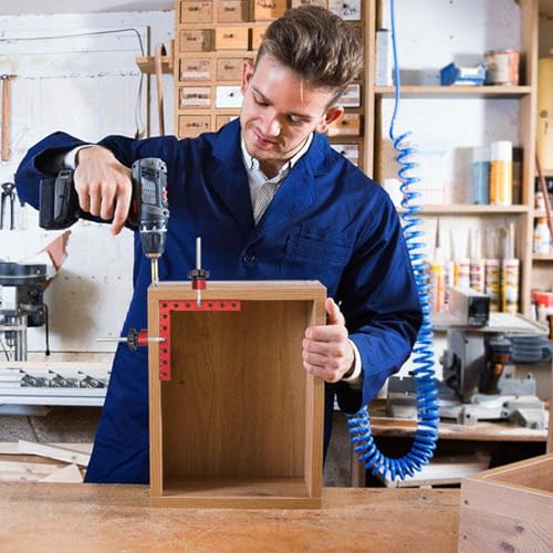 4P 5.5" 90° Corner Clamps for Woodworking, Right Angle Clamps