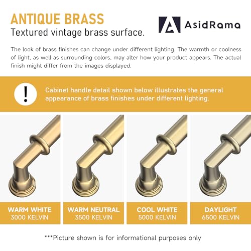 Asidrama 10 Pack 3.75 Inch(96mm) Champagne Bronze Kitchen Cabinet Handles, Cabinet Pulls Kitchen Cabinet Hardware for Cupboard Drawer Pulls 2281 - color: Champagne Bronze, size: 3.75" Hole Center