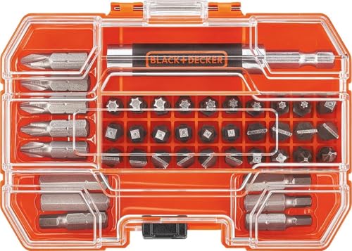 BLACK+DECKER 42-Piece Bit Set for Screwdriver (BDA42SD)