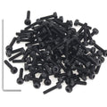 105 Pieces M2 x 8mm Socket Head Cap Screws, Thread Pitch 0.4mm, Sutemribor M2 Black Screws, 12.9 Grade Alloy Steel, Black Oxide Finish, Fully Threaded - size: M2 x 8mm, style: Socket Head