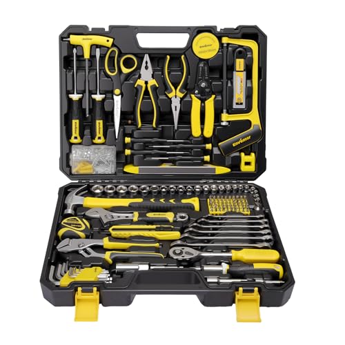 Enventor Tool Set with Molded Storage Case, 220 Pieces - size: Large tool set-220PCS