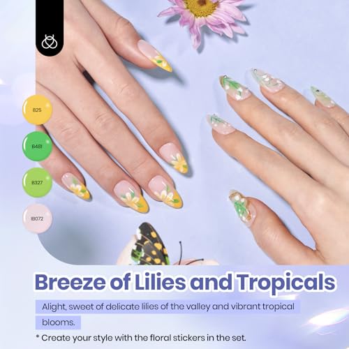 Beetles Pastel Gel Polish Set, Petal Symphony Collection,36 Colors - color: Petal Symphony - 36 Colors
